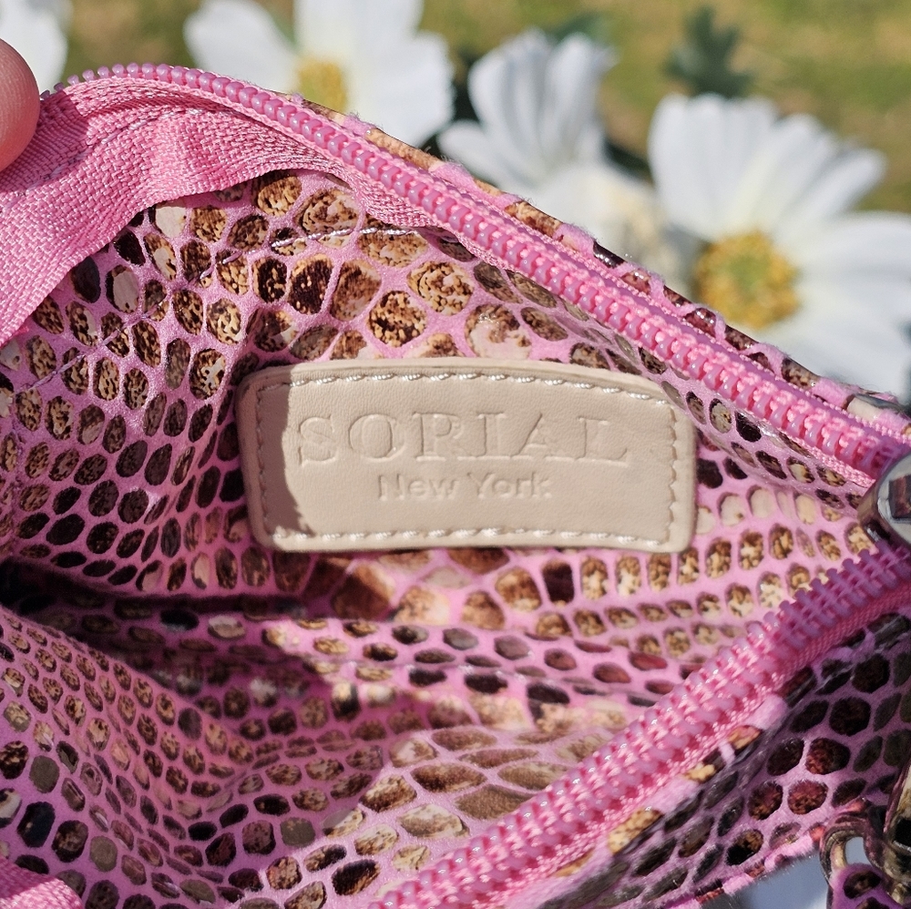 Sorial 4pc. Leather Python Wristlet Coin Purses - image 8